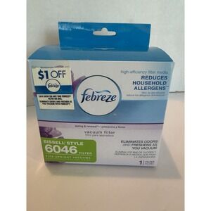 Febreze BISSELL Style 6046 Vacuum Filter Spring & Renewal Eliminates Odors